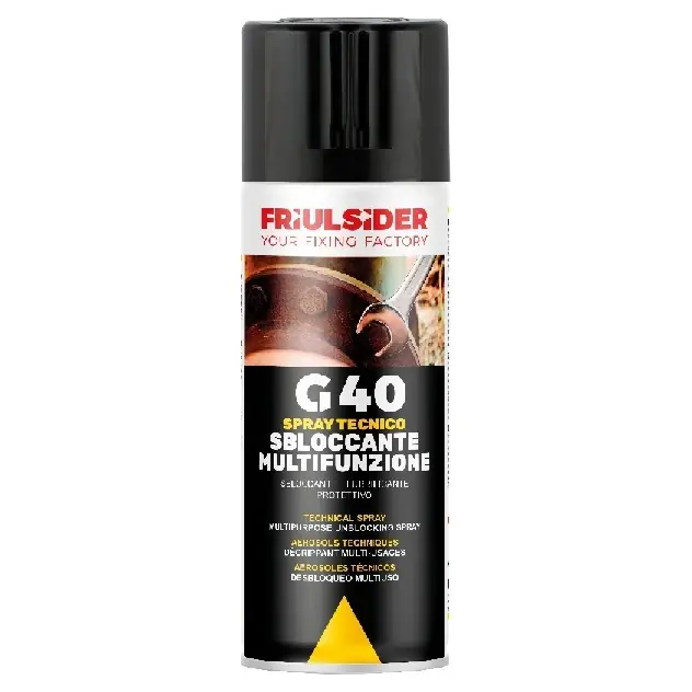 Spray sbloccante multifunzione G40 Friulsider Spray sbloccante multifunzione G40 Friulsider Echome Rechtstreeks Van De Fabrikant