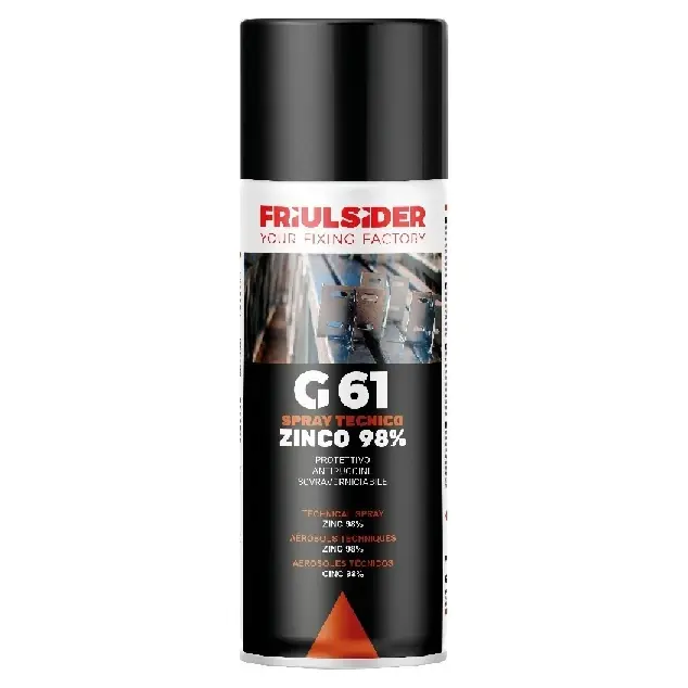 Spray tecnico protettivo zinco G61 Friulsider Spray tecnico protettivo zinco G61 Friulsider Echome Veilige Betaling