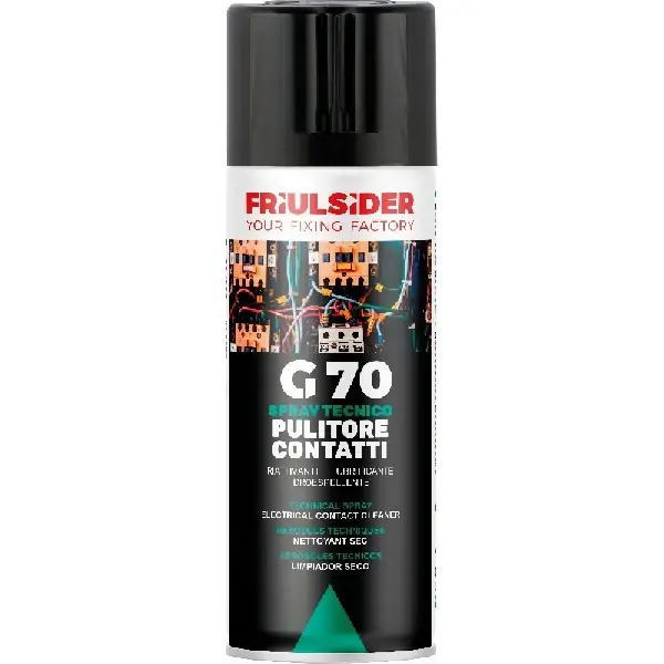 Korting Spray tecnico pulitore contatti G70 Friulsider Spray tecnico pulitore contatti G70 Friulsider Echome
