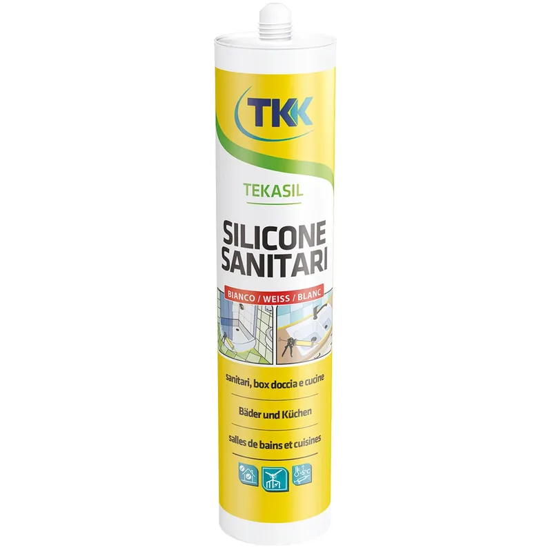 Koopje Silicone sigillante Sanitar Neutral Profil Tekasil TKK Silicone sigillante Sanitar Neutral Profil Tekasil TKK Echome