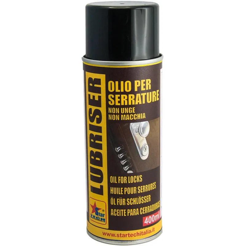 Speciale Aanbieding Spray olio lubrificante serrature Lubriser Startech Spray olio lubrificante serrature Lubriser Startech Echome