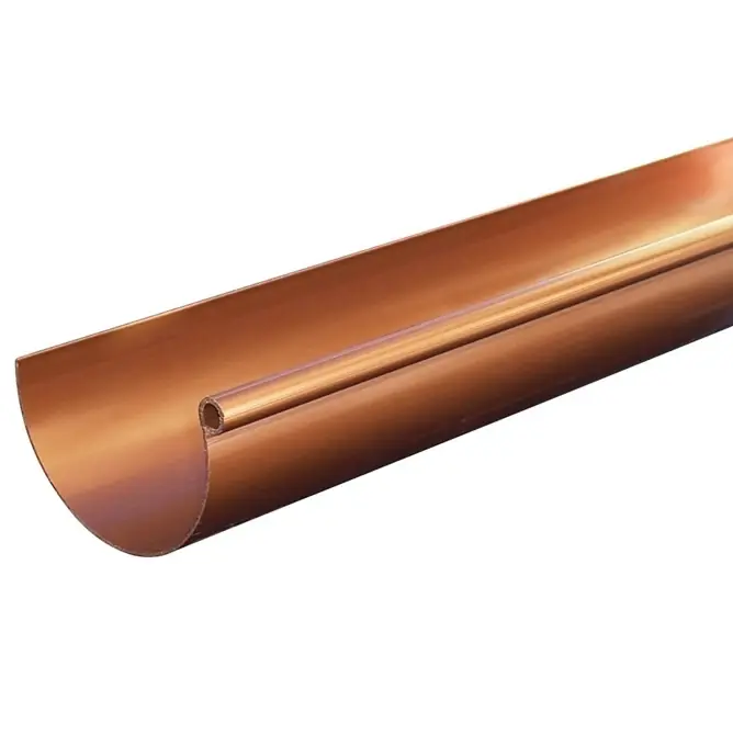 Koop Online Canale di gronda in PVC Cupraelite 125 ramato 2 m First Canale di gronda in PVC Cupraelite 125 ramato 2 m First Echome
