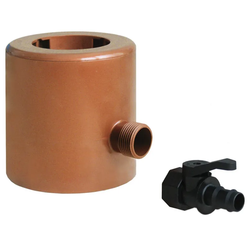 Recuperatore d‘acqua pluviale per tubo gronde in PVC Cupraelite ramato First Recuperatore d‘acqua pluviale per tubo gronde in PVC Cupraelite ramato First Echome Betrouwbaar