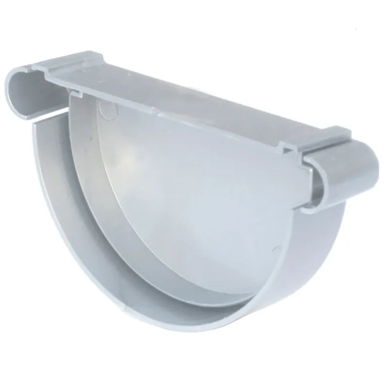 Testata unica da incollare per canale di gronda in PVC Cupraelite Steel effetto acciaio First Testata unica da incollare per canale di gronda in PVC Cupraelite Steel effetto acciaio First Echome Beperkte Voorraad