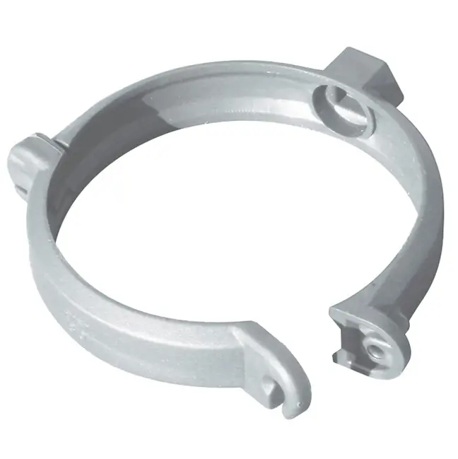 Seizoensaanbieding Collarino tubi pluviali per gronde in PVC Cupraelite Steel effetto acciaio First Collarino tubi pluviali per gronde in PVC Cupraelite Steel effetto acciaio First Echome
