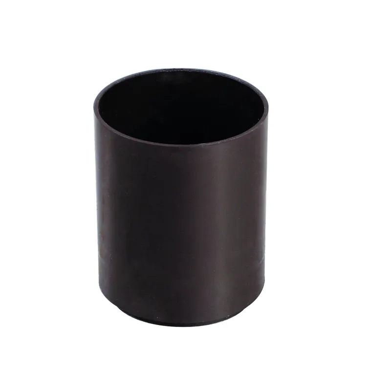 Gratis Retour Manicotto di congiunzione tubo pluviale per gronde in PVC marrone First Manicotto di congiunzione tubo pluviale per gronde in PVC marrone First Echome