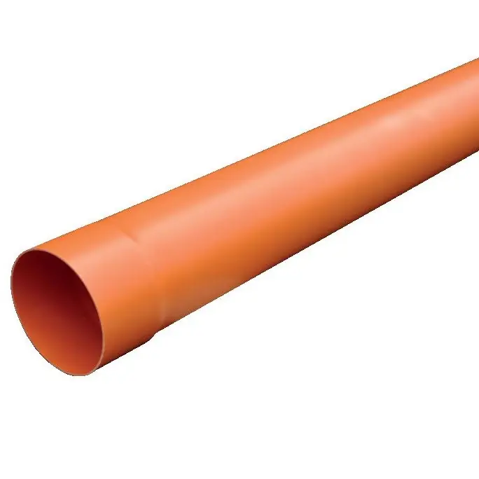 Tubo in PVC per edilizia arancio serie Red Fitt Tubo in PVC per edilizia arancio serie Red Fitt Echome Korting