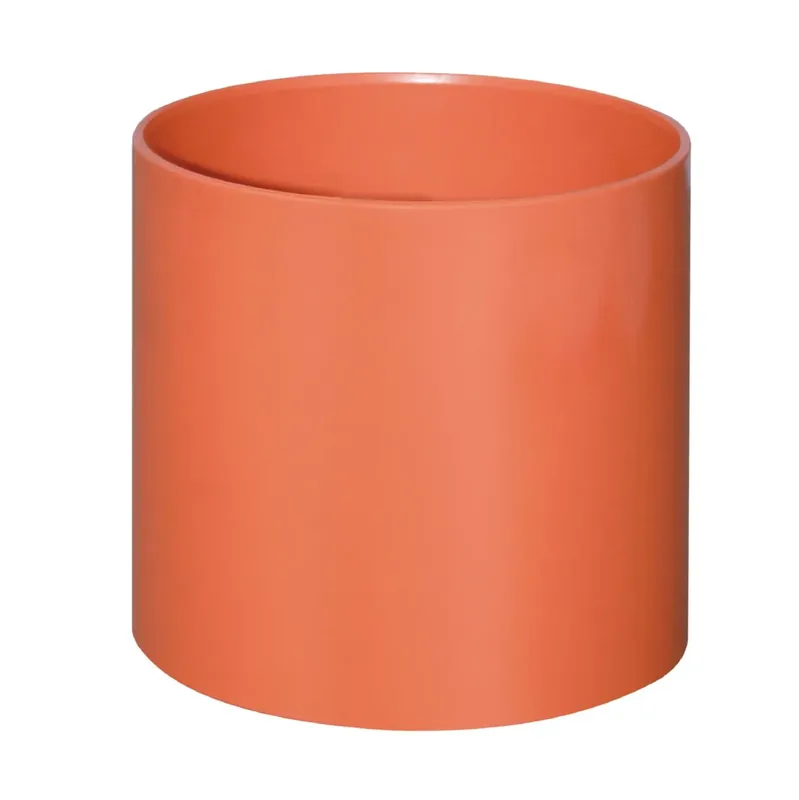 Manicotto con battente in PVC per edilizia arancio First Manicotto con battente in PVC per edilizia arancio First Echome Laatste Kans