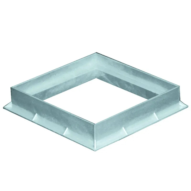 Telaio grigio/verde per pozzetto in PVC First 200x200 mm Betaalbaar