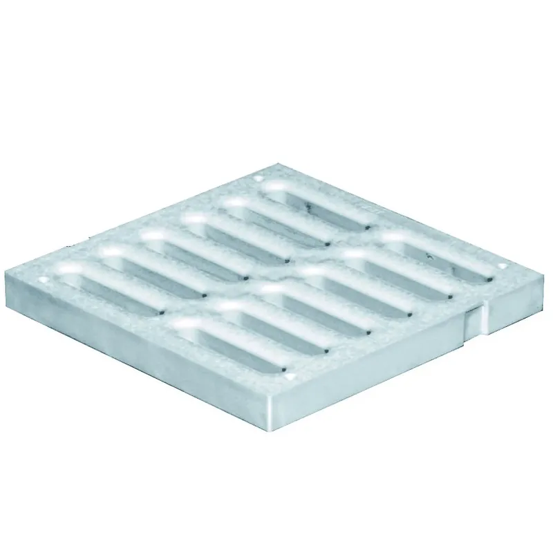 Griglia carrabile grigia per pozzetto PVC First grigio 200x200 mm Beperkt Aanbod