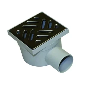 Chiusino sifonato griglia inox Pikappa 115x115 Lage Kosten