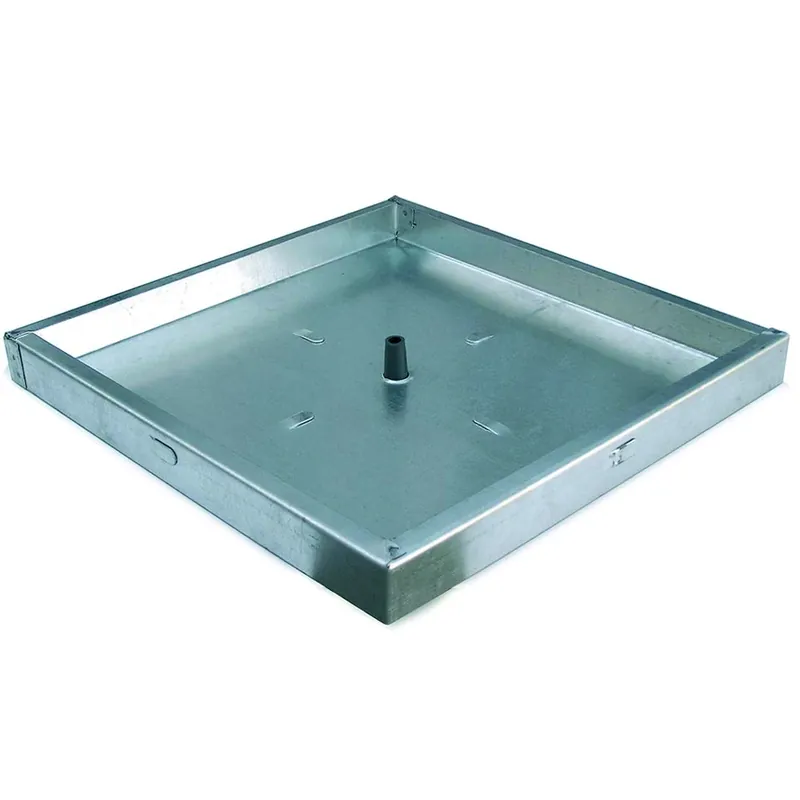 Sigillo zincato a caldo serie leggera Pikappa 23x23x5 cm Aanbieding