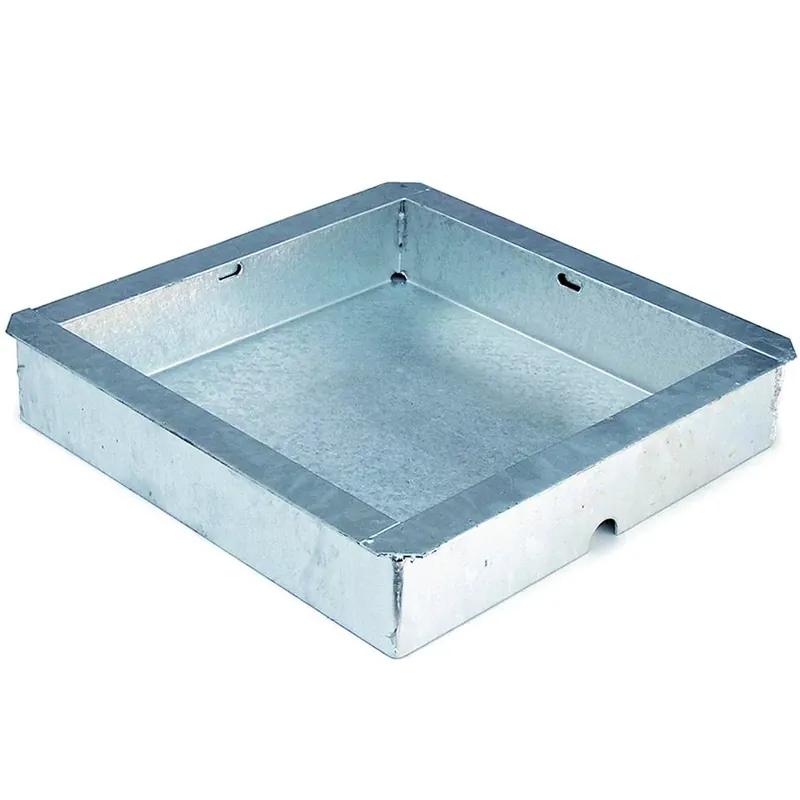 Tijdelijk Beschikbaar Sigillo zincato a caldo serie pesante Pikappa 20x20x5 cm