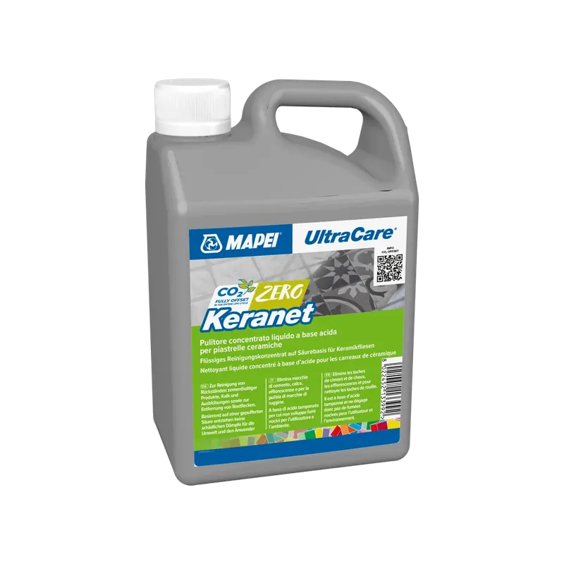 Pulitore piastrelle Ultracare Keranet Mapei 1 kg liquido Express Levering
