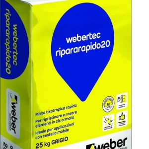 Exclusieve Aanbieding Malta presa rapida WeberTec Ripararapido20 Weber Malta presa rapida WeberTec Ripararapido20 Weber Echome