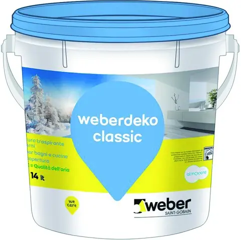 Aanbieding Idropittura traspirante interni Weberdeko Classic Weber Idropittura traspirante interni Weberdeko Classic Weber Echome