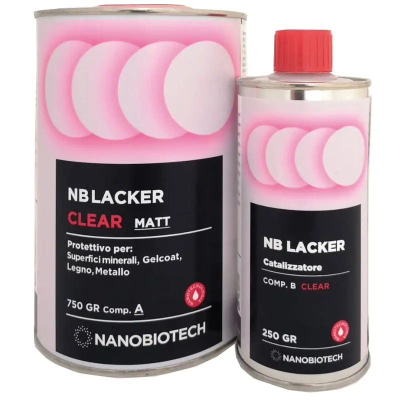 Weekendaanbieding Resina protettiva metalli NB Lacker Clear Nanobiotech 1 L