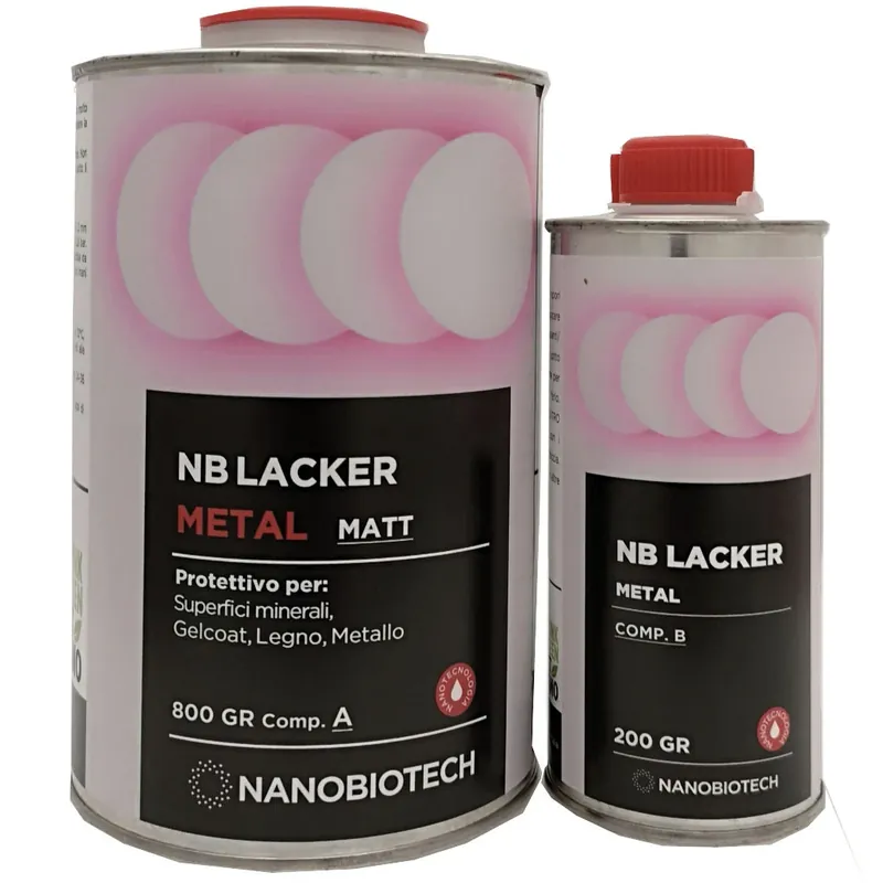 Populair Resina protettiva metalli NB Lacker Metal Nanobiotech Resina protettiva metalli NB Lacker Metal Nanobiotech Echome