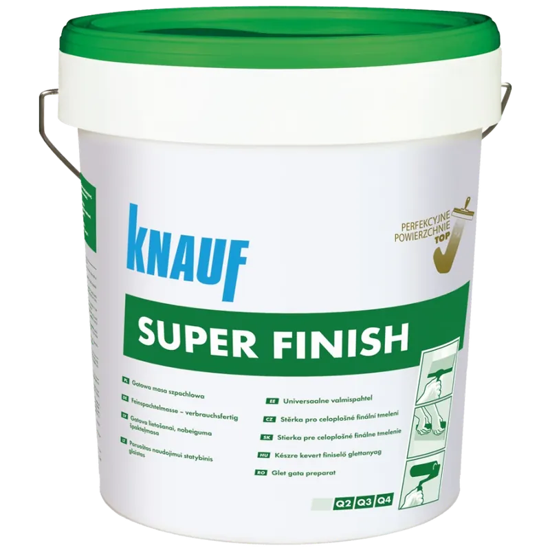Stucco pasta pareti Super Finish Knauf 20 kg Koop Vandaag