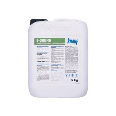 Korting Primer per sottofondi a secco e massetti fluidi E-Grund Knauf Primer per sottofondi a secco e massetti fluidi E-Grund Knauf Echome