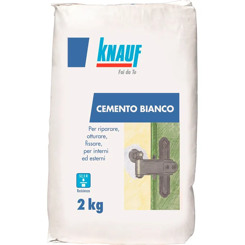 Cemento bianco brillante Knauf 1 kg Speciale Aanbieding