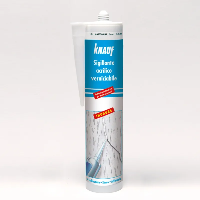 Sigillante silicone acrilico bianco verniciabile Knauf Sigillante silicone acrilico bianco verniciabile Knauf Echome Goedkoop