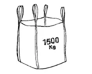 Favoriet Sacco polipropilene cinghie 1000 kg Big-Bag Arrigoni Sacco polipropilene cinghie 1000 kg Big-Bag Arrigoni Echome