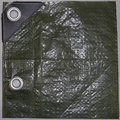 Must-Have Telo verde grigio plastificato protezione intemperie Multicovering Arrigoni 10x12 m
