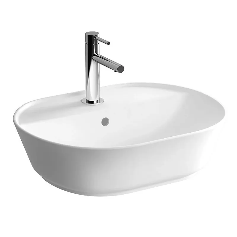 Catino bianco ovale troppopieno Oval Geo VitrA Catino bianco ovale troppopieno Oval Geo VitrA Echome Laatste Versie