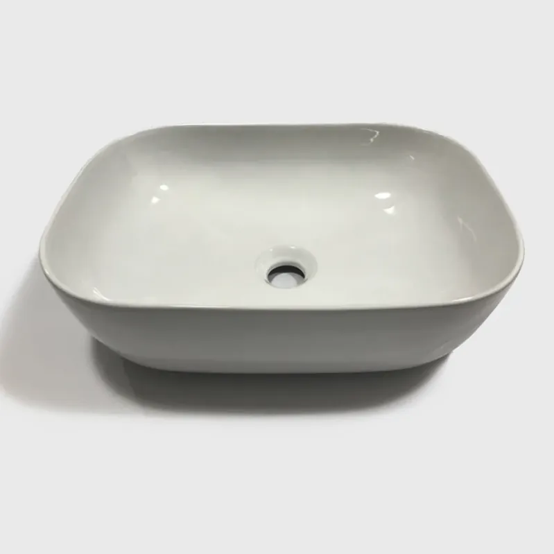 Direct Beschikbaar Lavabo bianco appoggio ovale ceramica Owen Lavabo bianco appoggio ovale ceramica Owen Echome