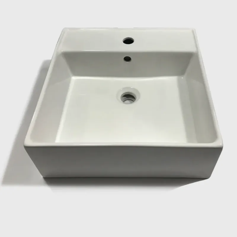 Laatste Kans Lavabo bianco lucido appoggio ceramica Layla 460x460 mm