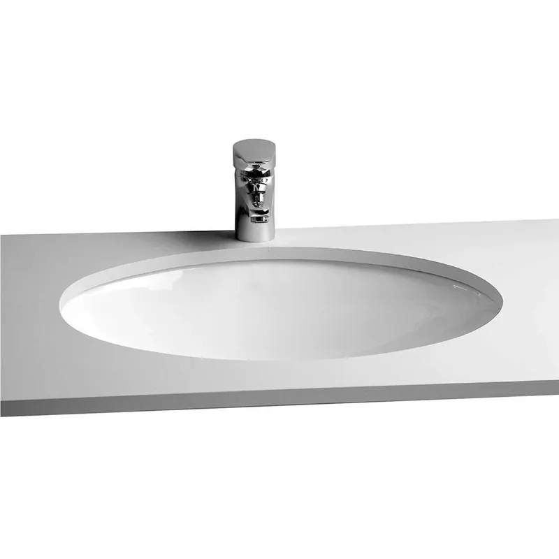 Betrouwbaar Lavabo incasso sottopiano ceramica troppopieno S20 VitrA Lavabo incasso sottopiano ceramica troppopieno S20 VitrA Echome