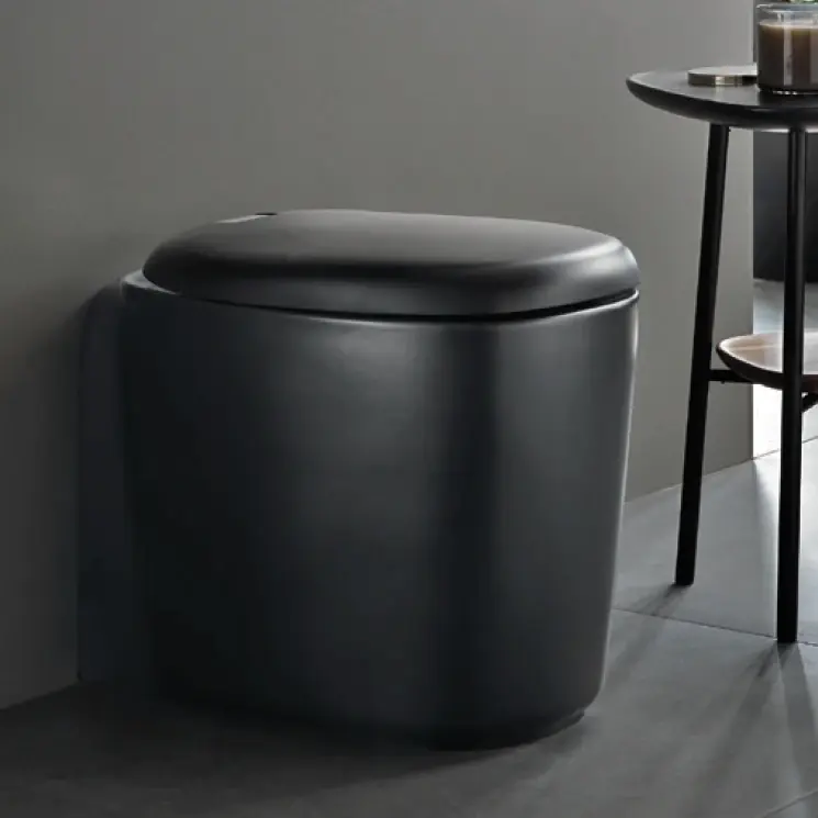 Direct Verzonden Vaso WC nero opaco filo parete Rim-ex Plural VitrA Vaso WC nero opaco filo parete Rim-ex Plural VitrA Echome