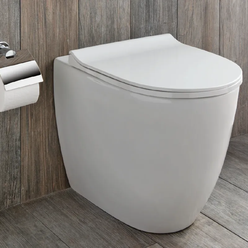 Vaso WC bianco lucido filo parete Sento VitrA Vaso WC bianco lucido filo parete Sento VitrA Echome Gereduceerde Prijs