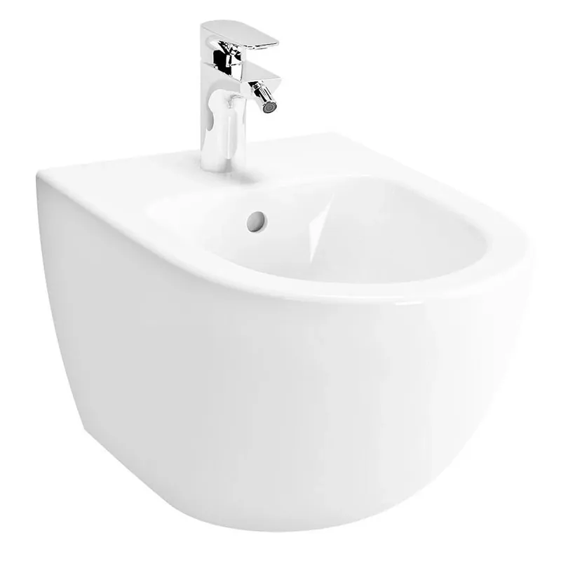 Uitverkoop Bidet bianco lucido sospeso WC Sento VitrA Bidet bianco lucido sospeso WC Sento VitrA Echome
