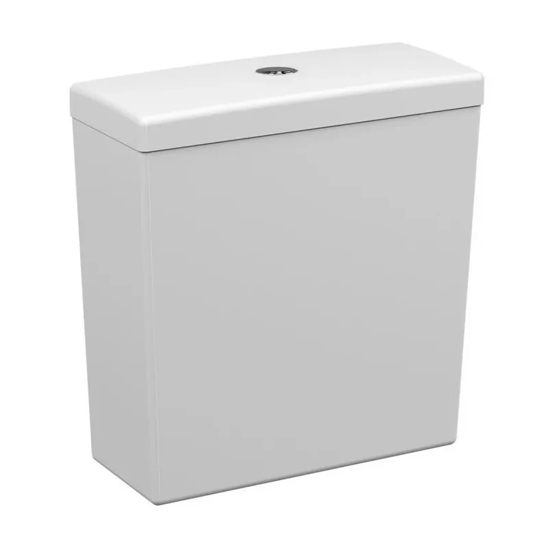 Tijdelijk Beschikbaar Cassetta bianca lucida ingresso inferiore WC monoblocco Sento VitrA Cassetta bianca lucida ingresso inferiore WC monoblocco Sento VitrA Echome