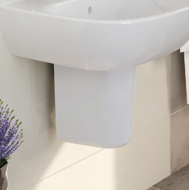 Semicolonna bianca lavabo S20 VitrA Semicolonna bianca lavabo S20 VitrA Echome Aanbieding