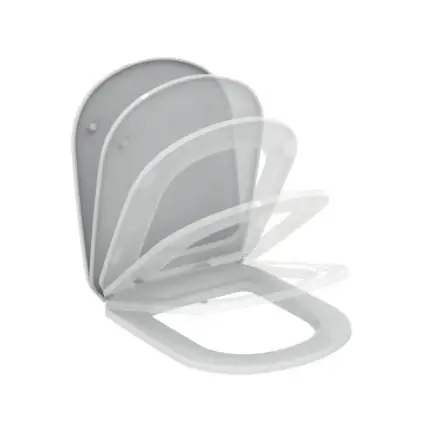 Sedile bianco soft close WC Gemma 2 Dolomite Sedile bianco soft close WC Gemma 2 Dolomite Echome Dagaanbieding