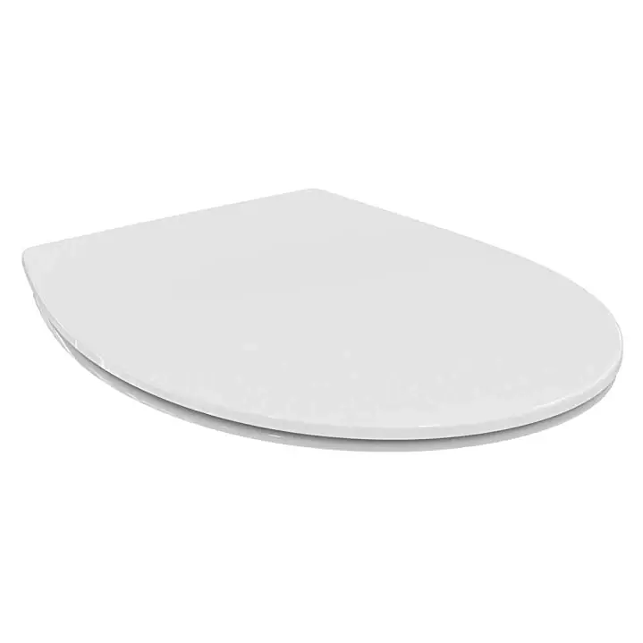 Betaalbaar Sedile bianco slim cerniere metallo WC Quarzo Dolomite Sedile bianco slim cerniere metallo WC Quarzo Dolomite Echome