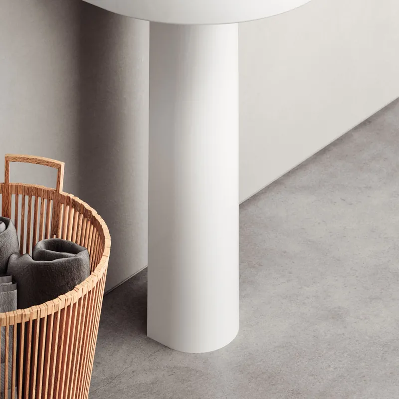 Colonna lavabo ceramica Ginger Glass Colonna lavabo ceramica Ginger Glass Echome Beste Prijs
