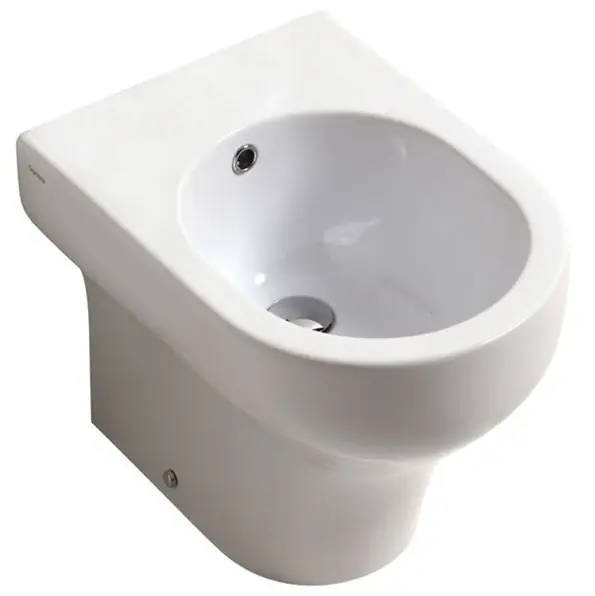 Bestseller Bidet monoforo bianco filo parete WC Clear Olympia Bidet monoforo bianco filo parete WC Clear Olympia Echome