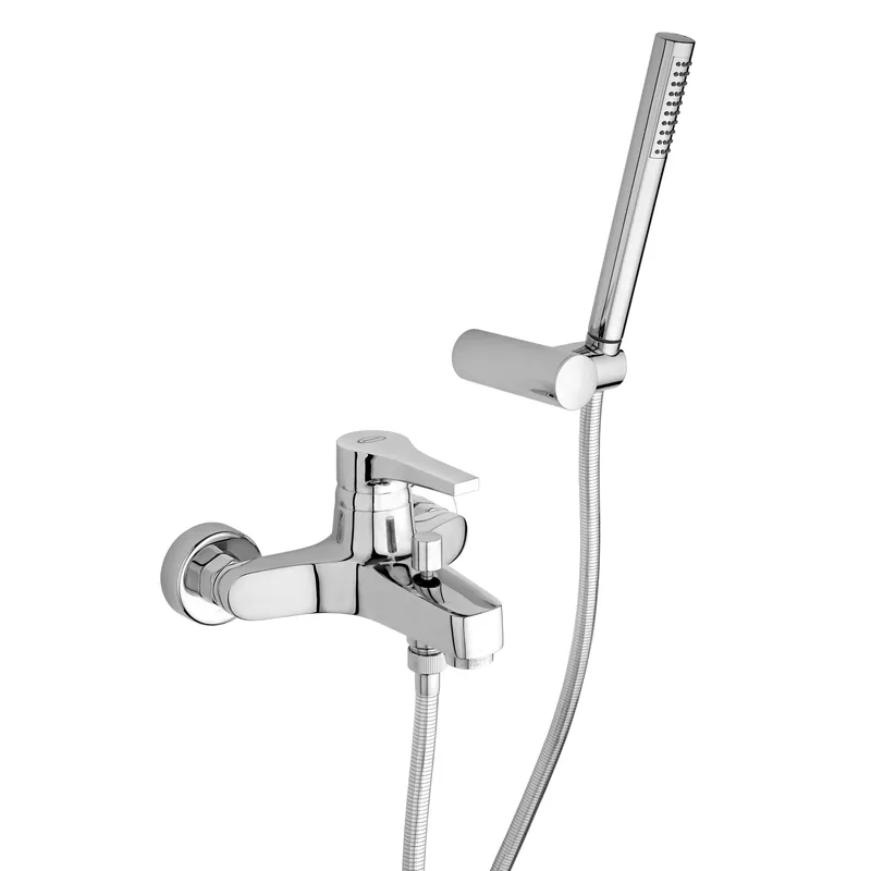 Tijdelijk Beschikbaar Miscelatore vasca cromato con doccetta Luna Jacuzzi Miscelatore vasca cromato con doccetta Luna Jacuzzi Echome