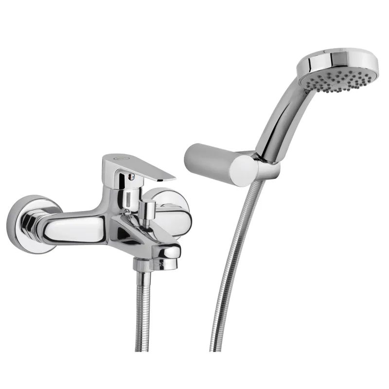 Miscelatore vasca cromato con doccetta Flora Jacuzzi Miscelatore vasca cromato con doccetta Flora Jacuzzi Echome Hete Deal