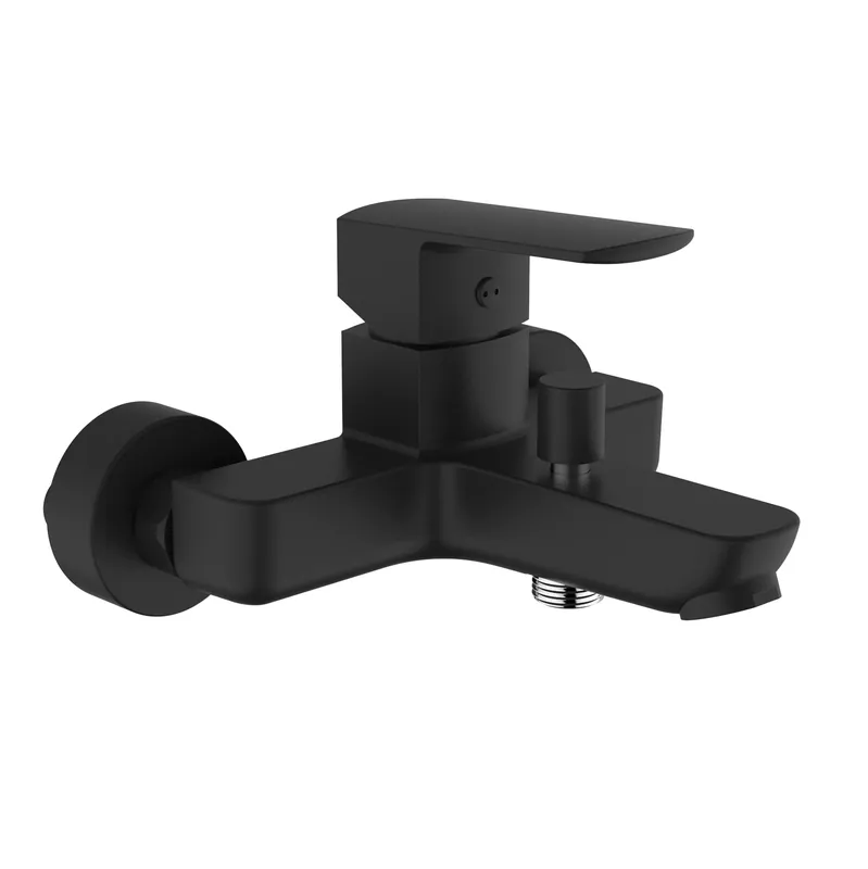 Miscelatore vasca nero con doccetta Edge Teorema Miscelatore vasca nero con doccetta Edge Teorema Echome Aanbieding