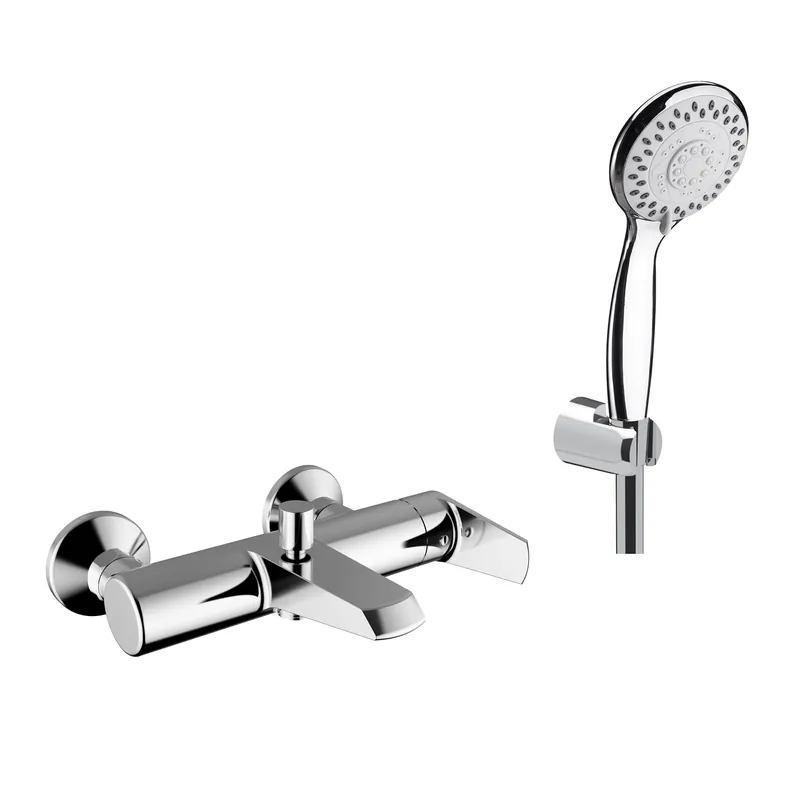 Miscelatore vasca cromo con doccetta Velvet Teorema Miscelatore vasca cromo con doccetta Velvet Teorema Echome Express Levering