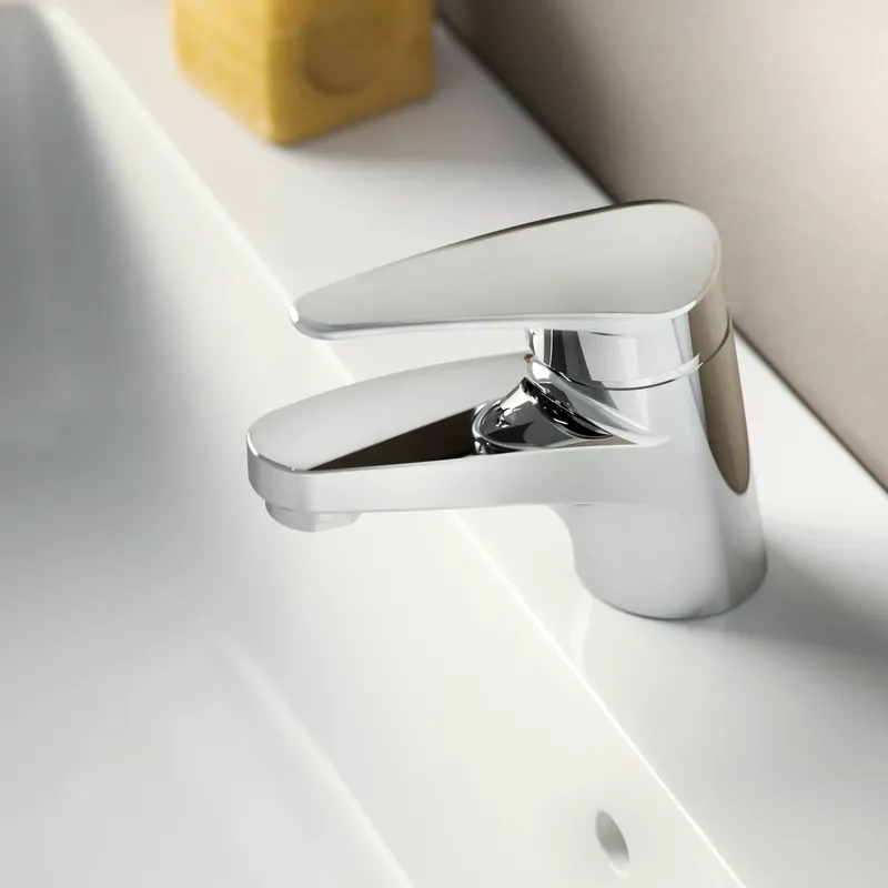 Gereduceerde Prijs Miscelatore lavabo cromo T-One Teorema Miscelatore lavabo cromo T-One Teorema Echome