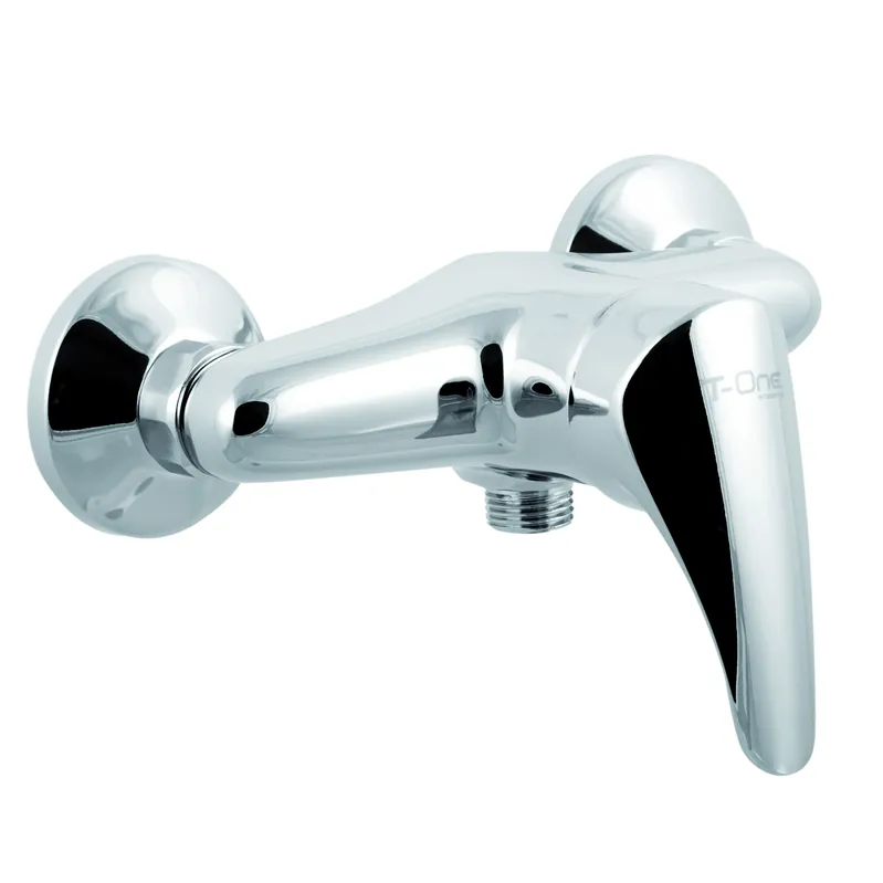 Korting Miscelatore doccia cromato esterno T-One Teorema Miscelatore doccia cromato esterno T-One Teorema Echome