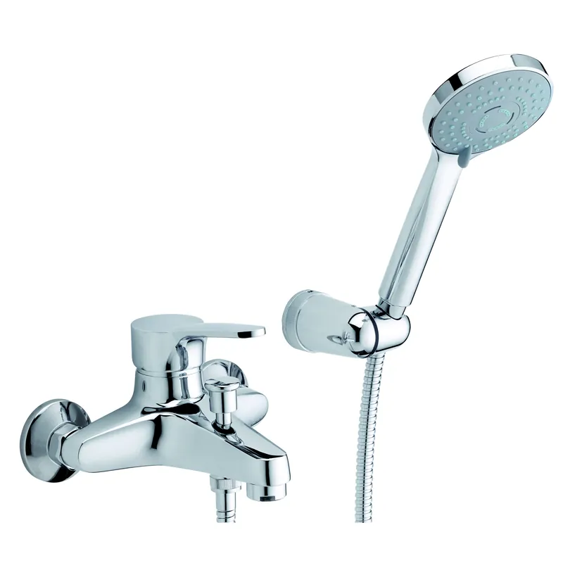 Miscelatore vasca cromato con doccetta Pinto Effepi Miscelatore vasca cromato con doccetta Pinto Effepi Echome Gecertificeerd