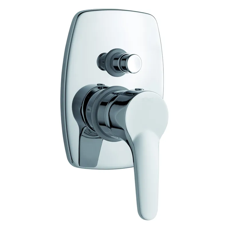 Miscelatore doccia cromato ad incasso con deviatore Pinto Effepi Miscelatore doccia cromato ad incasso con deviatore Pinto Effepi Echome Superprijs