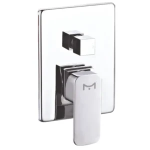 Miscelatore doccia cromo ad incasso con deviatore Cross Morini Miscelatore doccia cromo ad incasso con deviatore Cross Morini Echome Snelle Levering